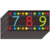 SEWACC Educational Alphabet and Numbers Wall Decal for Room, Pvc