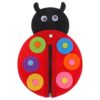 SEWCHICS 22pcs Kids Felt Ladybug DIY Kit Preschool Sewing Toy