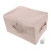 SEWCHICS Locking Privacy Storage Bag with Zipper Cover, Medium Pink