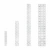 Sewing Rulers Quilting Ruler,Acrylic Quilting Templates,Sewing Tools Accessories Supplies for Patchwork Precision Fabric Cutting 4pcs(1x6,3x17,1.5x17,1.5x10inch)
