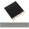 Sewroro 100 Pcs Golf Scoring Pencils Black Wood Lead Pencils