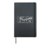 Sexy Anime Girl Woman Japanese Comic Clothes Hardcover Journal, Black