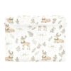 Sgaesgte Deer and Soft Bow Storage Bin with Lid Collapsible Box 1 Pcs