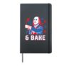 Shake & Bake Drinking American Presidents Happy 4th of July Hardcover Journal, Black