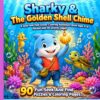 Sharky and the Golden Shell Chime: A Seek-and-Find Ocean Coloring Adventure Book Ages 4–8. Packed with 90 activity pages. (SHARKY ADVENTURES)