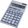 Sharp EL339HB Semi-Desk Executive Metal Top 12-Digit Calculator