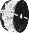 Sheetea C9 Light Strand, 300FT Christmas Stringer with 300 Sockets for Outdoor String Lights, Connectable Christmas Light String for Outside, Intermediate Base(C9/E17) - 12’’ Spacing, White Wire