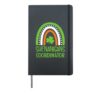 Shenanigans Coordinator Irish Rainbow - St Patricks Day Hardcover Journal, Black