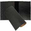 SHERCHPRY Black Pu Leather Sheets Easy to Cut and Sew for Crafts Making 7 Sheets 20x33cm Faux Leather Material for DIY Crafts and Hair Bows