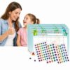 Shimmering Star Reward Sticker with My Chore Chart Sheet, Suitable for Behavior Management and Daily Chore Tracking Positive Reinforcement Transfers