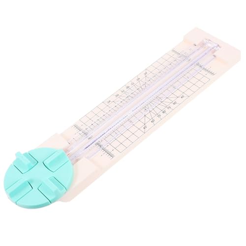 SHINEOFI -1 Paper Cutter Rotary Paper Trimmer with Straight Wave Perforated and Creasing Blades Metal and Plastic Construction Nonslip Base for Precise Cutting in Art and Creative