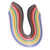 SHINEOFI 1000pcs Multi Color Quilling Paper Strips Kit 5mm for Art Projects