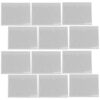 SHINEOFI 20pcs Self-adhesive Pvc Label Holder Pockets for Index Cards with Water and Fingerprint Protection, Card Holders for Small Storage Boxes and Classification Marking in Office