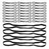 SHINEOFI 30pcs Heavy Duty Large Rubber Bands 11.4 Inch Size Extra Thick Wide Flat Profile Rubber Elastic Bands for Trash Can and Office Files Storage at Home