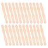 SHINEOFI 70pcs Wavy Wooden Fan Handles for Crafts, 8 Inch Wooden Stems Suitable for Wedding Program Fans and Art Projects, Natural Wood Material with Khaki Color, for Festive Celebrations