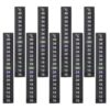 SHINEOFI Aquarium Thermometer Sticker and Waterproof Self-Adhesive Liquid Crystal Temperature Strip 9pcs 10℃-40℃ with Quick Temperature Response for Turtle Tank and Freshwater Aquarium
