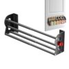 Shoe Rack Wall Mounted 2 Layers Magnetic No Drill Space-Saving Sp Organizer