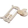 SHOWERORO Cartoon Plaything for Preschool Calculating Bead Model Wooden DIY