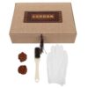 SHOWERORO Walnut Hand Massage Balls with Textured Surfaces for Home Travel