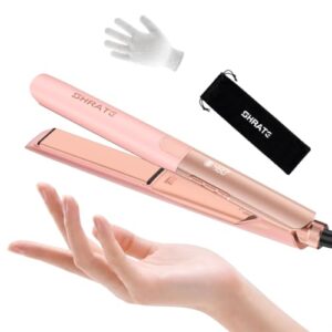 SHRATE Flat Iron Hair Straightener | 2 in 1 Flat Iron and Curler | 1.2 Inch