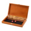 Shut The Box Board Game with 12 Numbers, Solid Wood, Fun & Educational.