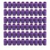 Silicone Marker Holder, Broad Tip Organizer & Marker Cap Saver (5 Pack) (Purple)