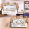 SiliFine 57 Pcs Turn in Bins for Classroom, Homework Bin for Teacher