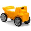 Simplay3 Rugged Rider Dump Truck Ride-on for Kids Ages 1.5–5, Yellow