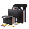 Simpldell 2 Pack A4 File Folder with Handle + A6 Accordion File Organizer