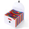 Simpldell A4 Accordion File Folder with Handle