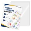 SIMPROFFICE 15 Pack 7 Mil Thermal Laminating Pouches, 9 x 11.5 in