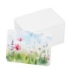 Sinbana 120 Sheets Watercolor Paper Bulk, 2.5x3.5in 140lb/300gsm Cold Press White Blank Round Corner Water Color Paper Cards for Students Adults Artists Drawing Sketching Crafting Postcards