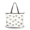 Sinestour Pugs Pattern Tote Bag for Women Gym Travel Work
