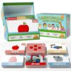 Sinoome Baby Flash Cards for Toddlers 1-3, 120 First Words Flash Cards