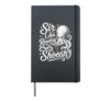 Sir I Am Reading Shoosh Funny Octopus Book Reader Lover Hardcover Journal, Black