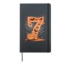 Six Seven Meme Funny Couples Matching Halloween Costume Hardcover Journal, Black