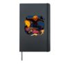 Skateboarder Halloween Hardcover Journal, Black