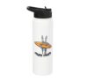 Skeleton Hand Surfboard surfer slang, gnar-gnar Stainless Steel Insulated Water Bottle