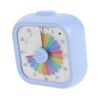 SKISUNO Visual Timer 60 Minutes for Classroom and Cooking Square Non-Ticking Plastic Countdown Timer with Loud Alarm, Flexible Timing, and Easy Operation for Teachers and Students