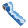 Sky-Themed Bulletin Board Border Decal Roll, Removable Coated Paper