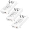 Slim Flat 30W USB C Charger, 3-Port Fast Foldable Phone Charging Blocks