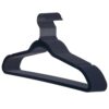 Slim Non-Slip Velvet Hangers Black 30-Pack