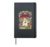 SLP Speech Educator Halloween Spooky Ghost Phonics Language Hardcover Journal, Black