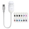 Small Ambient Projector Lamp with 12 Sliding Projection Films LED Light Set