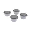 Small Bowl Food Storage Container 4-Pack, Dishwasher Safe