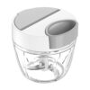 Small Manual Food Processor for Smooth Baby Purees,650ml