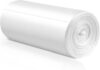 Small Trash Bags, 80 Count, 4 Gallon Clear Garbage Bags for Bathroom, Bedroom, Car & Mini Trash Cans