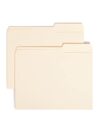 Smead File Folder, 2/5-Cut Tab, Right Position, Letter Size, Manila, 100 per Box (10385)