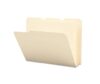 Smead Poly File Folder, 1/3 - Cut Tab, Letter Size, Manila, 12 per Pack (10510)