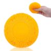 Smile Face Fuzz Stress Ball - Soft Squishy Fidget Toy for Anxiety Relief, Squish Sensory Fidget Toy, Soft Squishy Ball for Kids Adults ADHD Autism